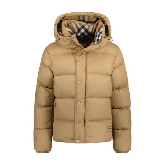 Burberry Halsby Down Puffer Jacket Beige