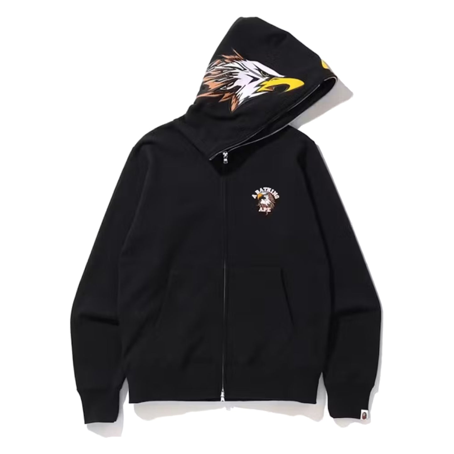 Bape Eagle Full Zip Hoodie Black