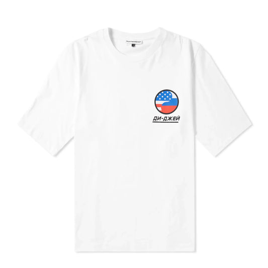 Gosha Rubchinskiy DJ Oversized Tee White