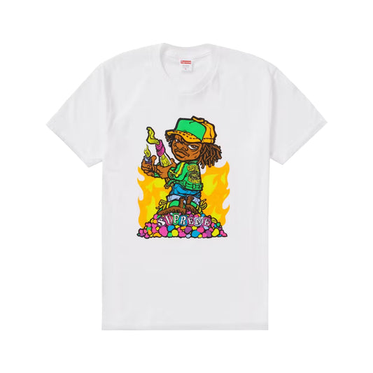 Supreme Molotov Kid Tee White