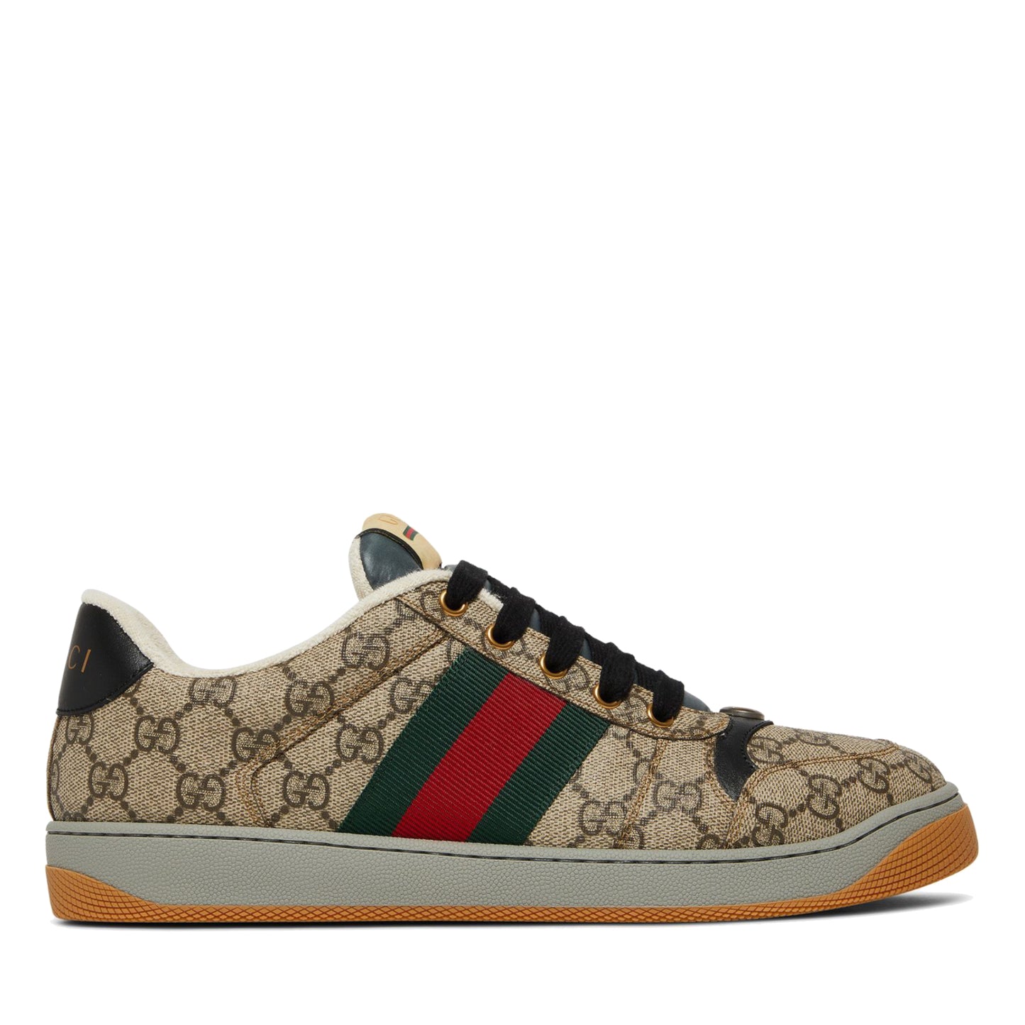 Gucci GG Monogram Screener Sneakers Beige