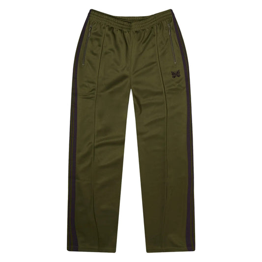 Needles Poly Smooth Track Pants Olive
