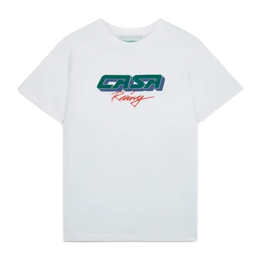 Casablanca Casa Racing 3D Printed Oversized T-Shirt