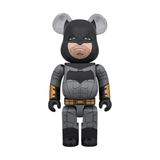 Bearbrick Batman (Justice League Ver.) 400% Black/Grey