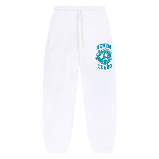Denim Tears Denim University Sweatpants White