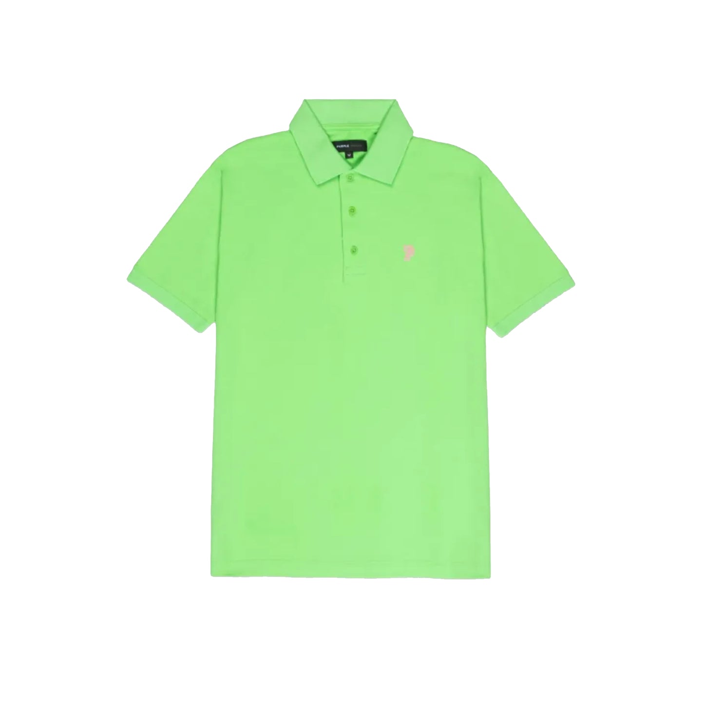 Purple Brand logo-print polo shirt