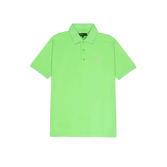 Purple Brand logo-print polo shirt