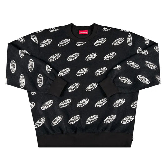 supreme ‘Liner’ crewneck ‘Black’