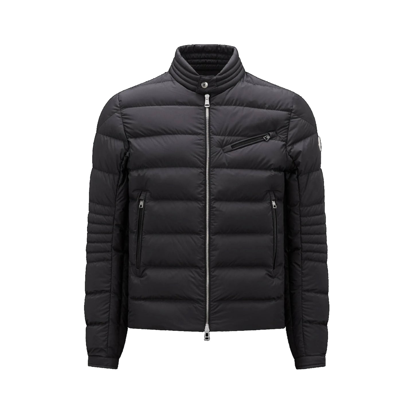 Moncler Authie Short Down Jacket Matte Black