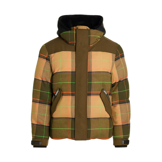Mackage Rania Plaid Down Jacket Multi