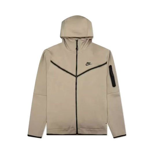 Nike Sportswear Tech Fleece Full-Zip Hoodie Khaki/Black