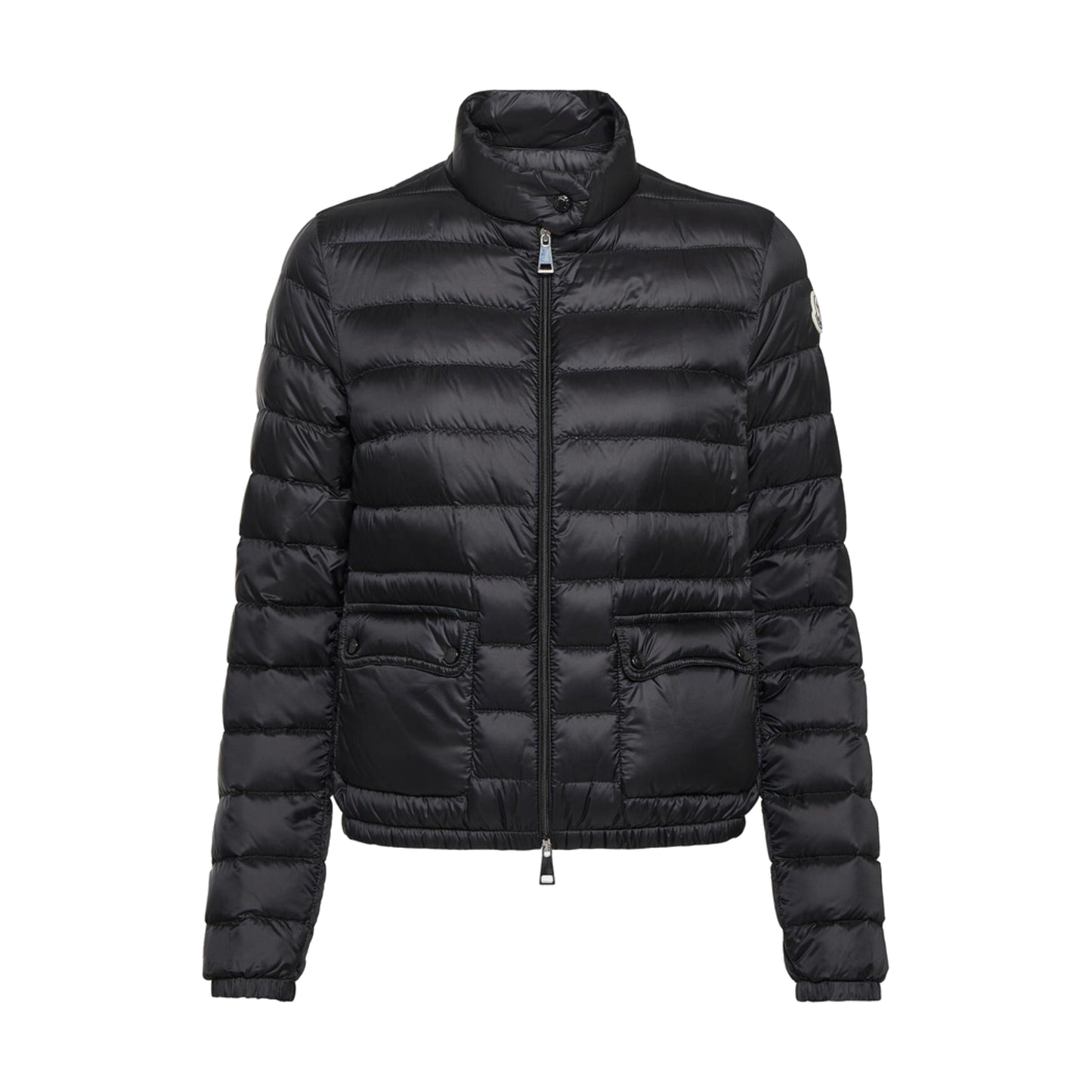 Moncler Lans Quilted Down Jacket Black