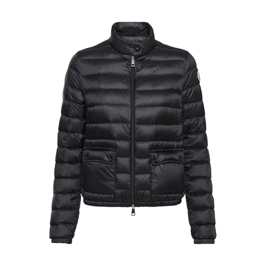 Moncler Lans Quilted Down Jacket Black