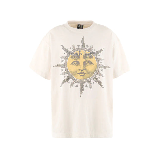 Saint Mxxxxxx x Cactus Plant Flea Market Sun S/S T-Shirt White