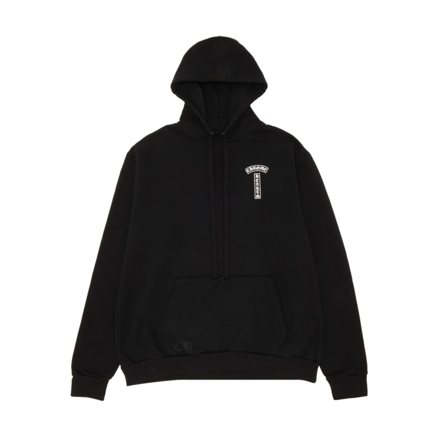 Chrome Hearts Shoulder Logo Hoodie Black