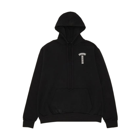 Chrome Hearts Shoulder Logo Hoodie Black