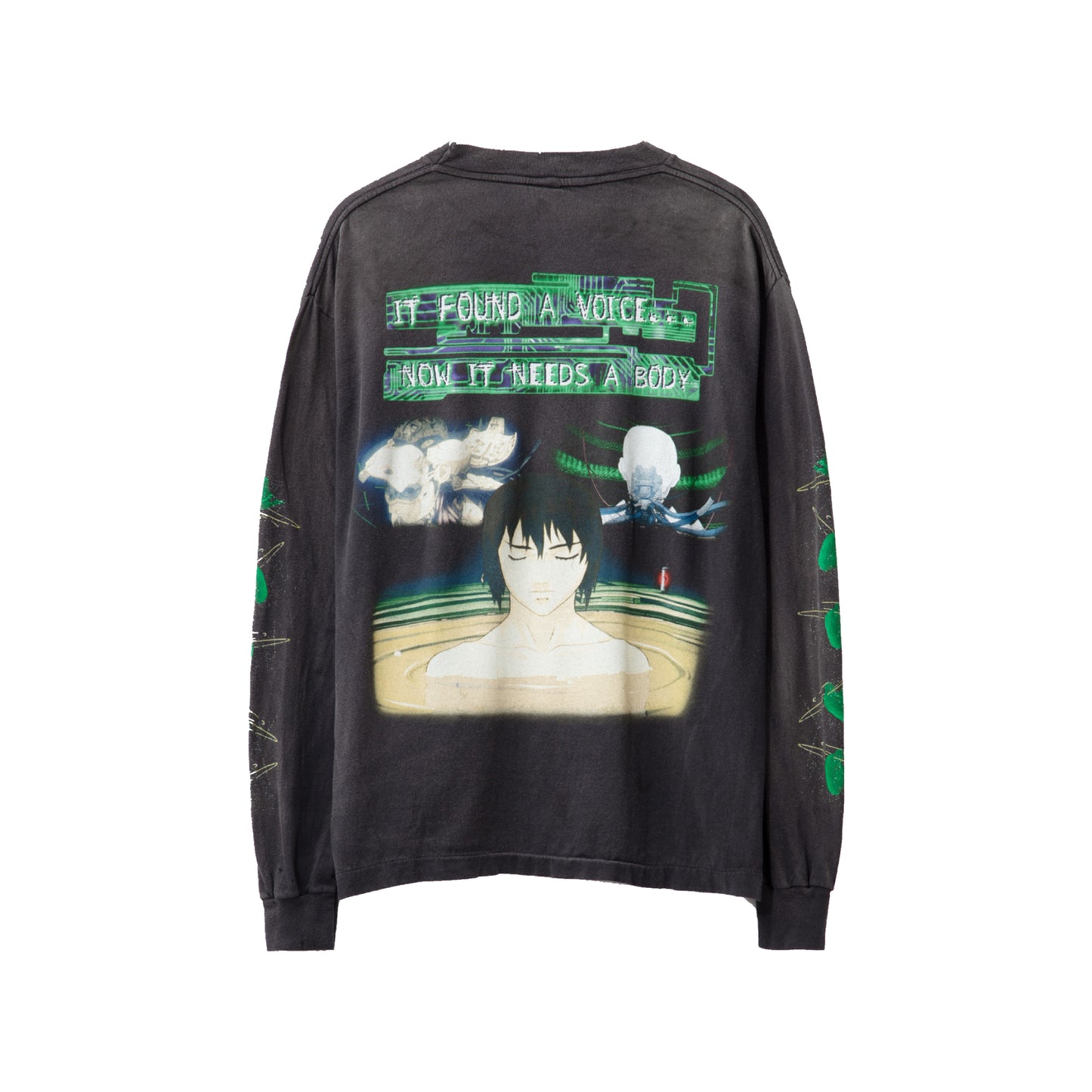 Saint Mxxxxxx Gits L/S T-Shirt Black