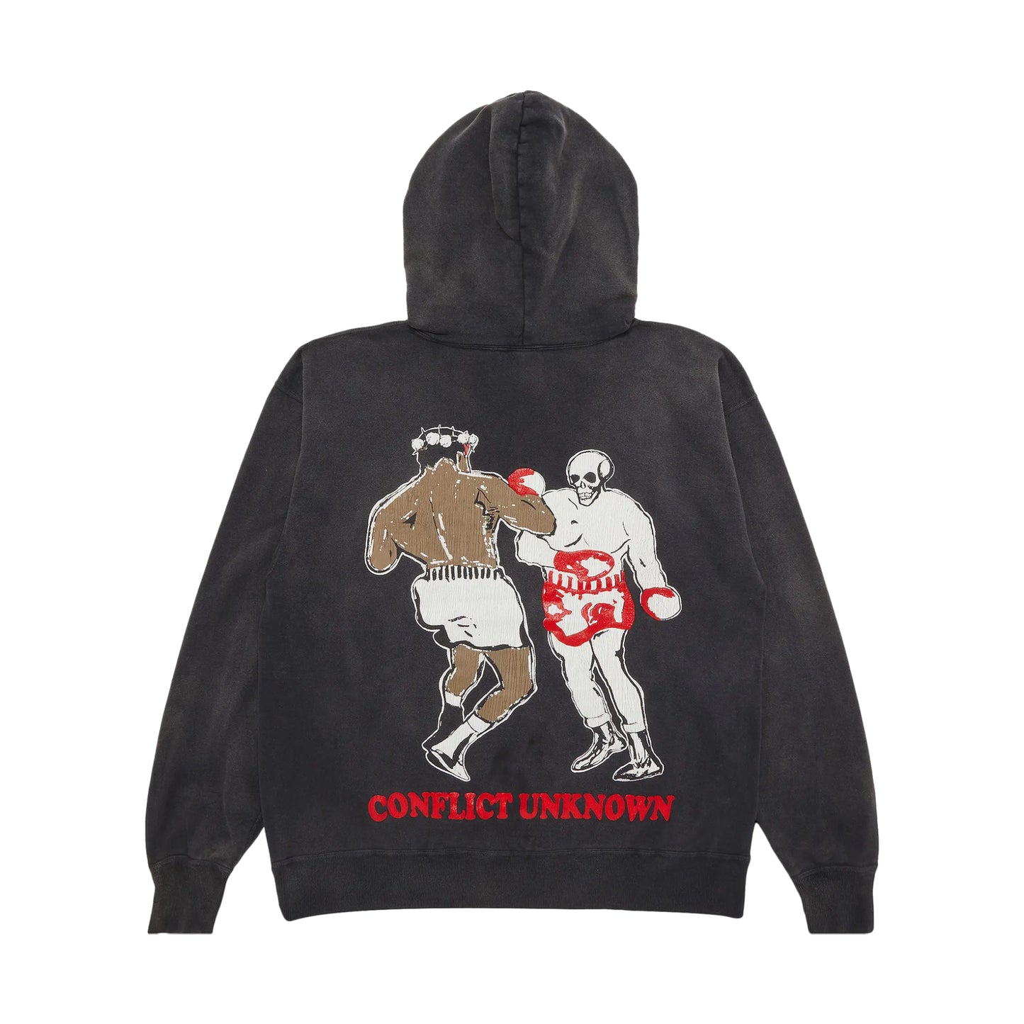 Saint Mxxxxxx x Denim Tears Struggle Hoodie Black