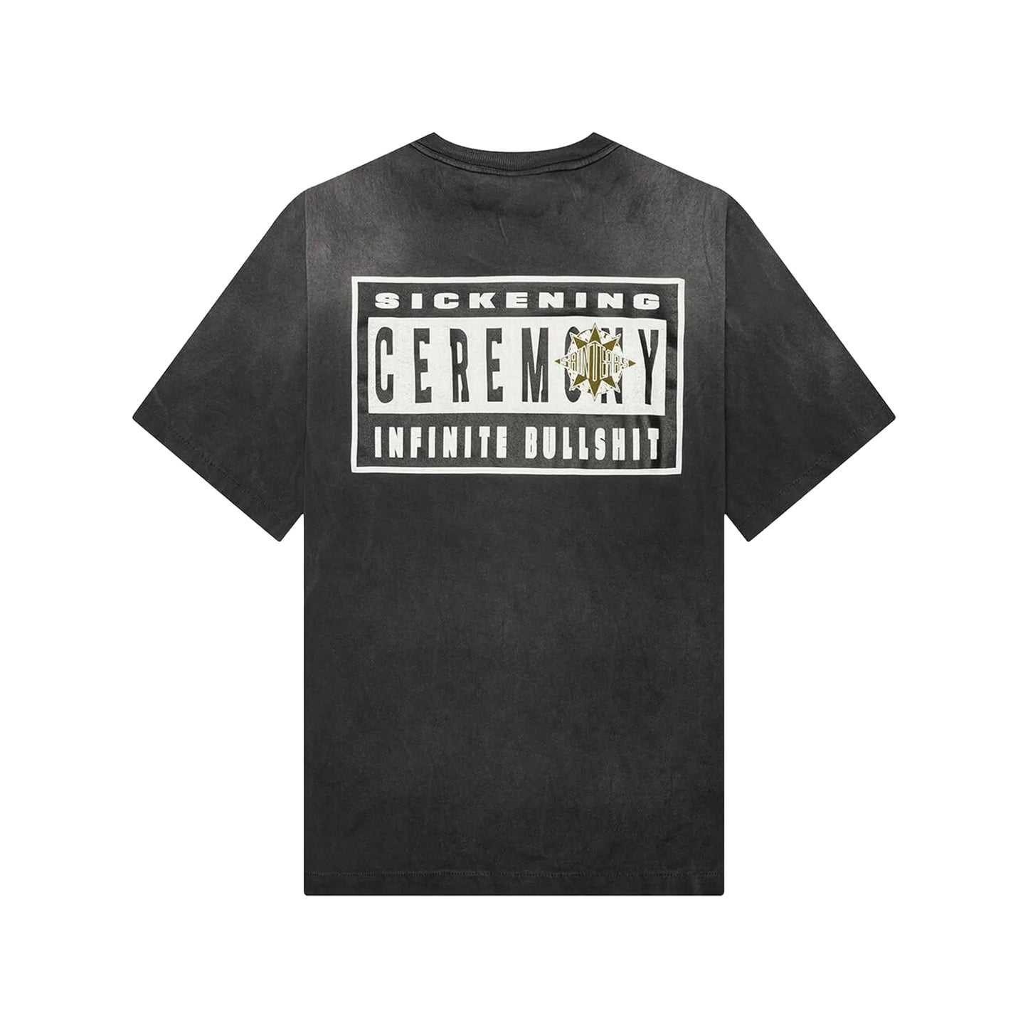 Saint Mxxxxxx x Denim Tears Saint Tears S/S T-Shirt Black
