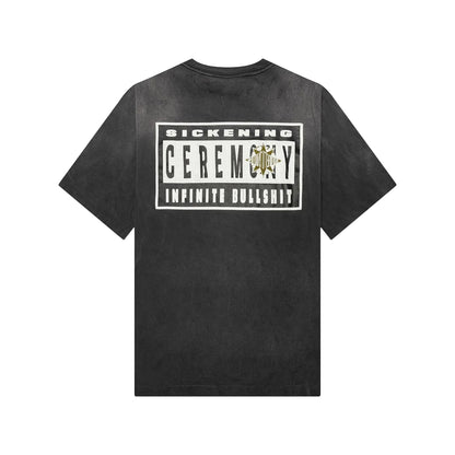 Saint Mxxxxxx x Denim Tears Saint Tears S/S T-Shirt Black