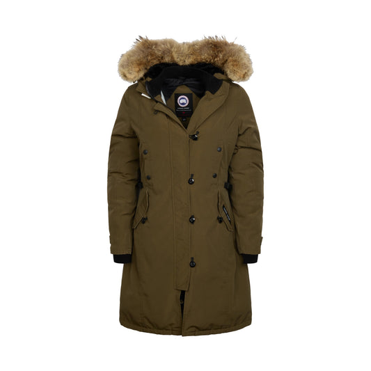 Canada Goose Women's Kensington Parka Jacket Military Green