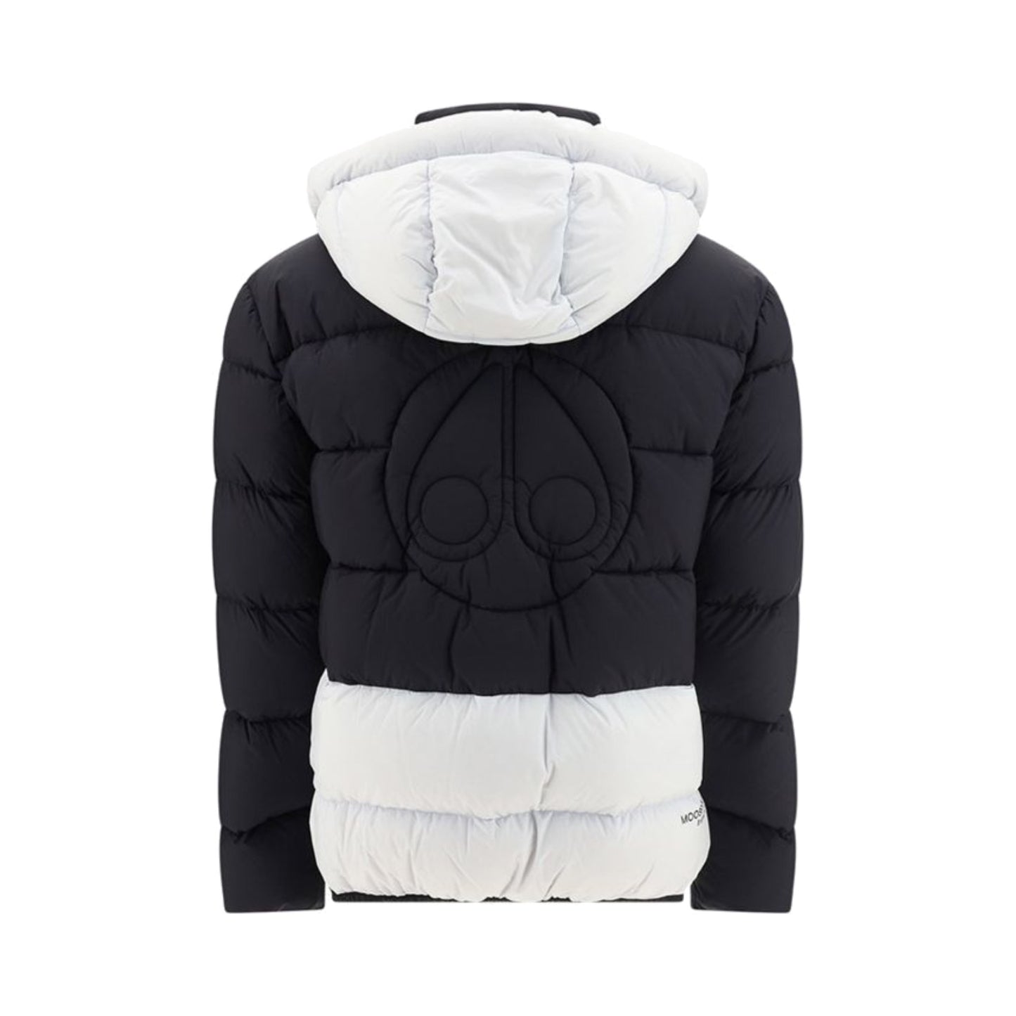 Moose Knuckles Bedstuy Water Repellent Nylon Down Puffer Jacket Black