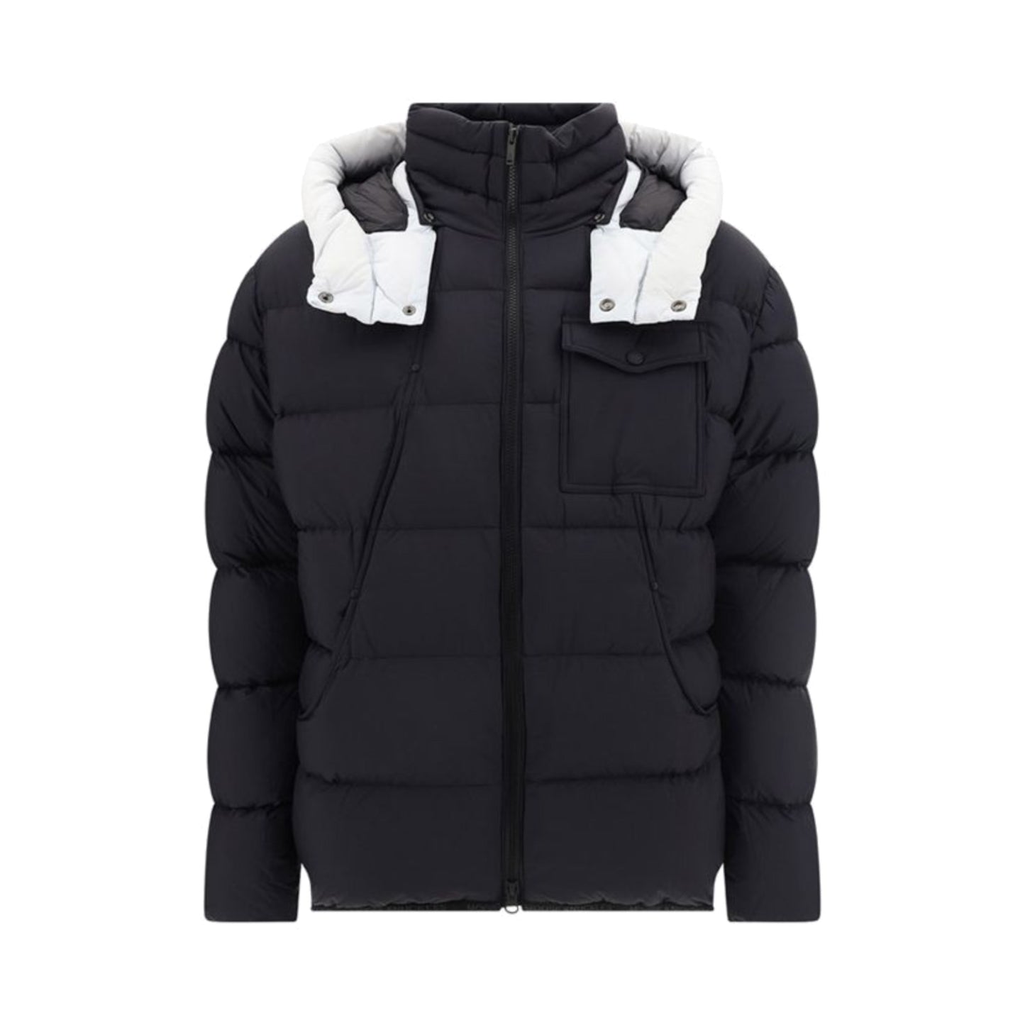 Moose Knuckles Bedstuy Water Repellent Nylon Down Puffer Jacket Black
