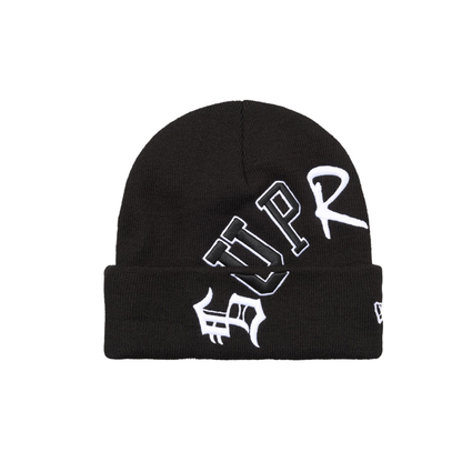 Supreme New Era Arc Beanie Black
