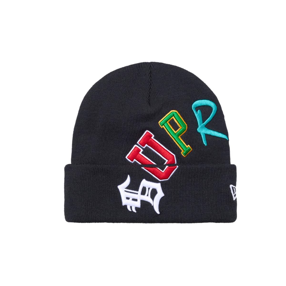 Supreme New Era Arc Beanie Navy