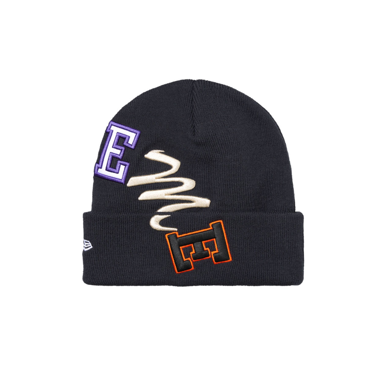Supreme New Era Arc Beanie Navy
