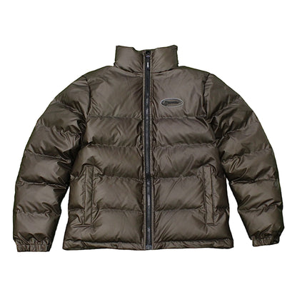Trapstar Hyperdrive Heat Reactive Puffer Jacket Olive Green / Yellow