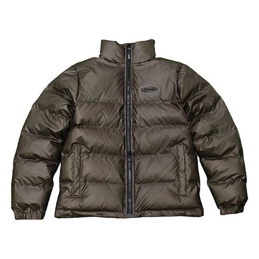 Trapstar Hyperdrive Heat Reactive Puffer Jacket Olive Green / Yellow