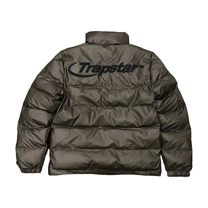 Trapstar Hyperdrive Heat Reactive Puffer Jacket Olive Green / Yellow