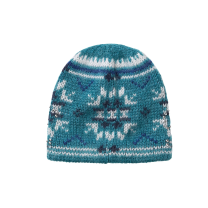 Supreme Studded Fair Isle Beanie Blue