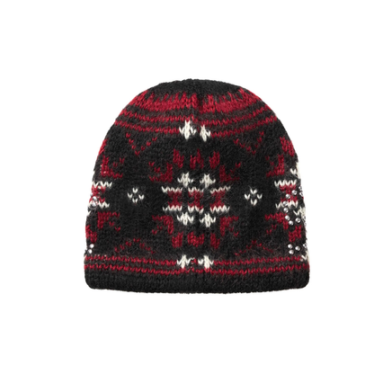 Supreme Studded Fair Isle Beanie Black