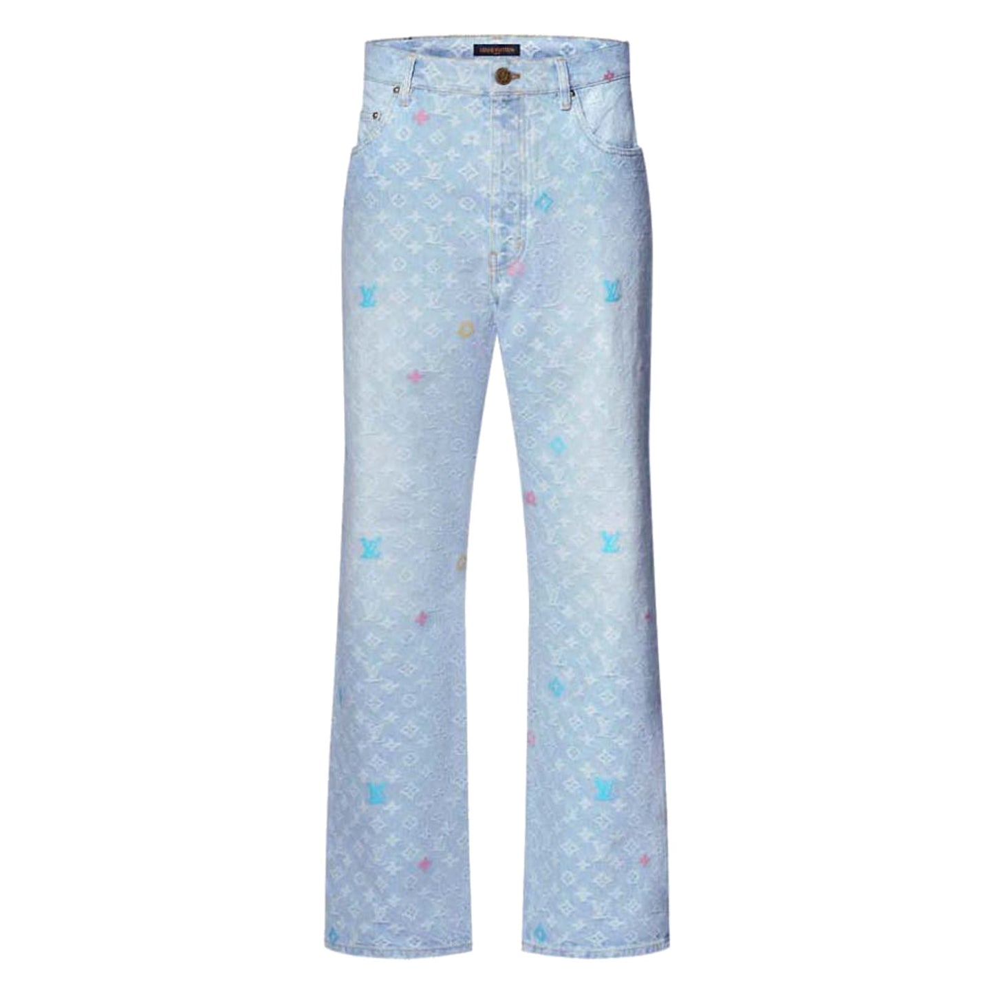 Louis Vuitton by Tyler, the Creator Monogram Denim Pants Washed Indigo