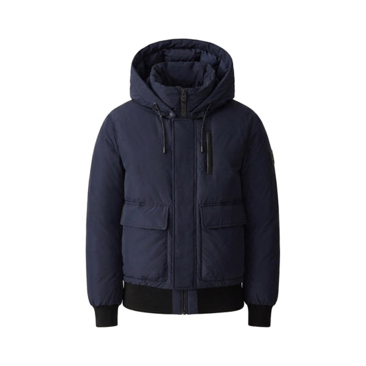 Mackage Nathan Down Bomber Jacket Navy