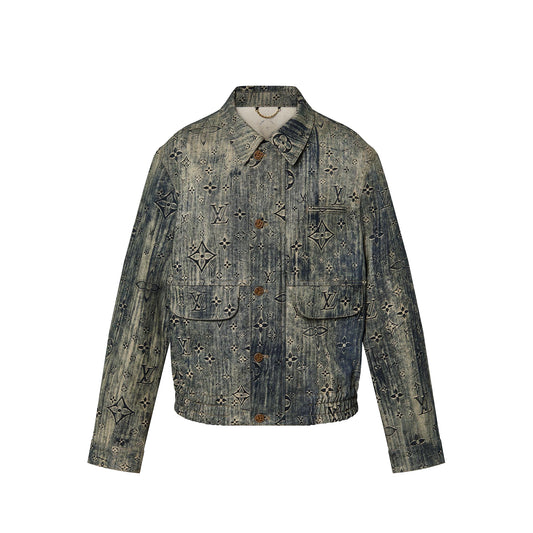 Louis Vuitton Monogram Tailored Denim Jacket
