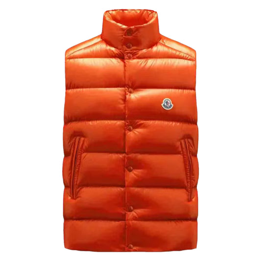 Moncler Tibb Down Vest Orange