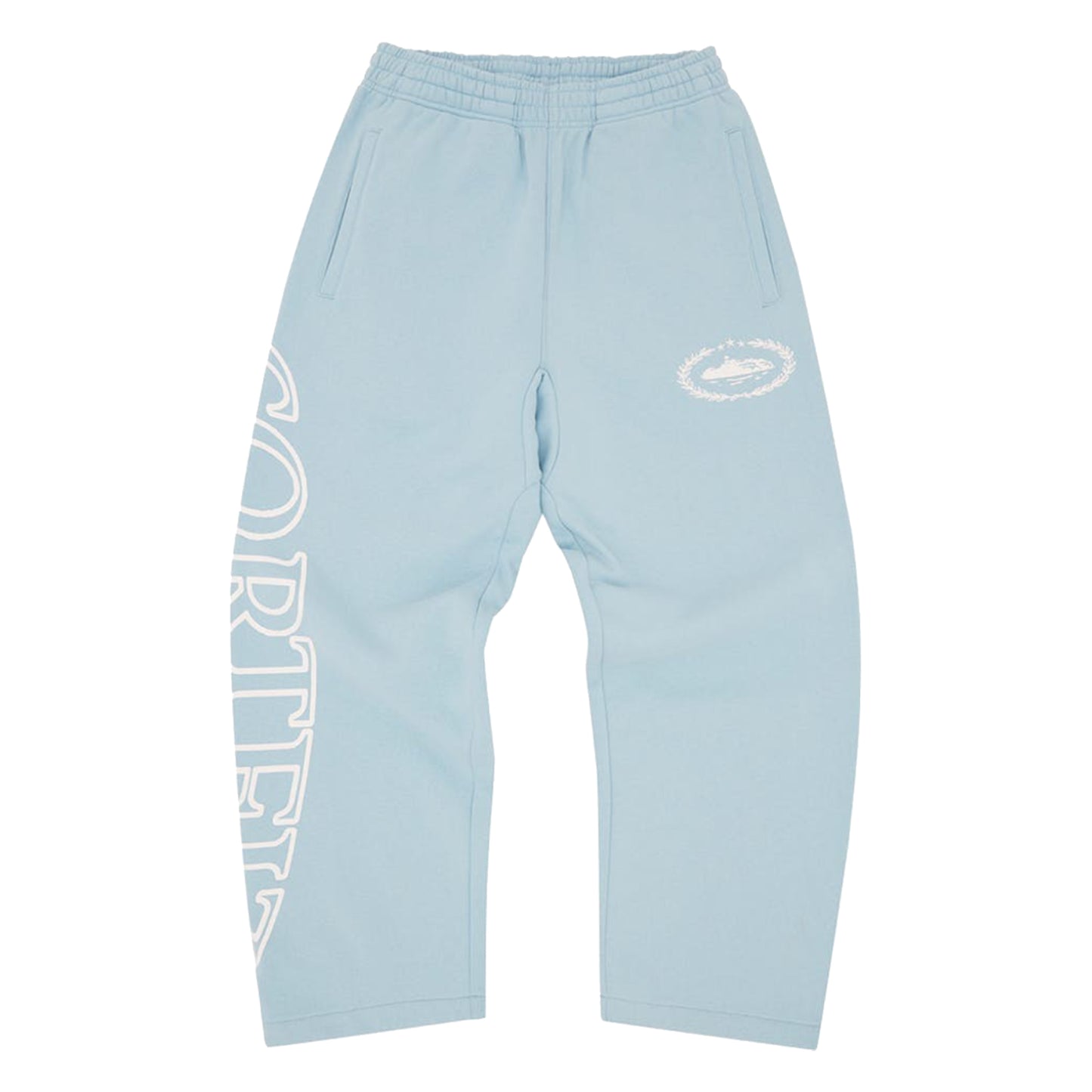 Corteiz Superior Royale Open Hem Pant Baby Blue