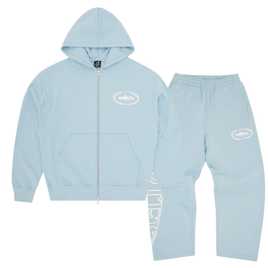 Corteiz Superior Royale Full Set Tracksuit Baby Blue