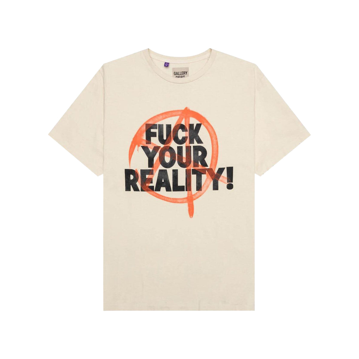 Gallery Dept. Fuck Your Reality T-Shirt Archival White
