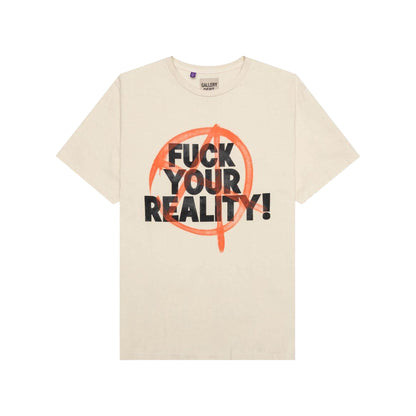 Gallery Dept. Fuck Your Reality T-Shirt Archival White