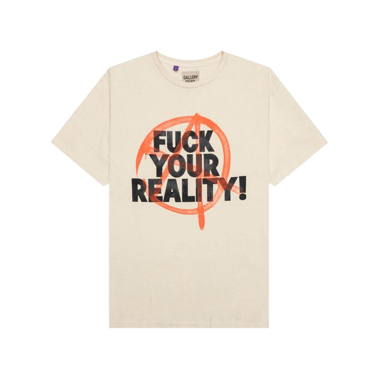 Gallery Dept. Fuck Your Reality T-Shirt Archival White