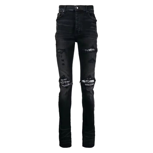 Amiri Boucle MX1 Jeans Indigo Black