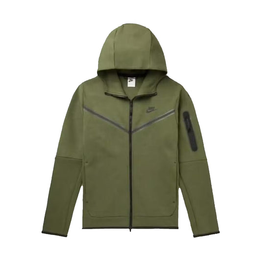 Nike Sportswear Tech Fleece Full-Zip Hoodie Rough Green Black