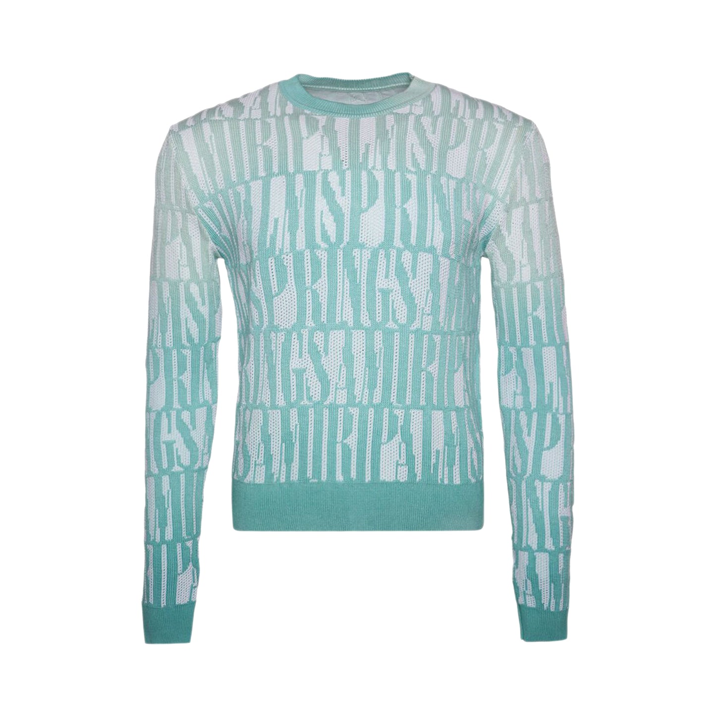 Amiri x Palm Springs Knit Crewneck Sweater Green