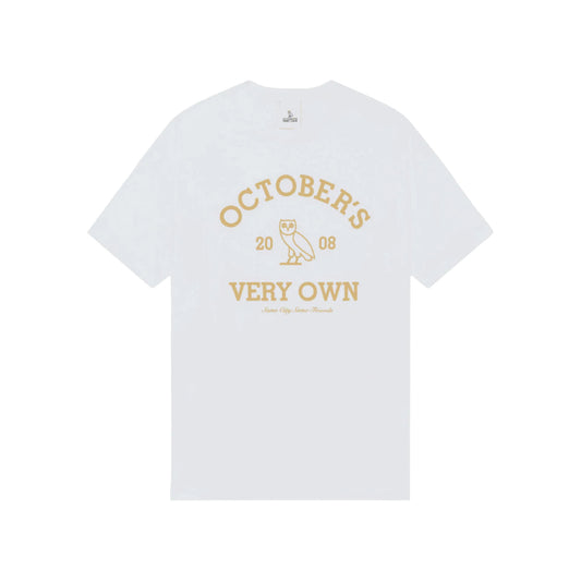 OVO Collegiate T-Shirt Heather Grey/Gold