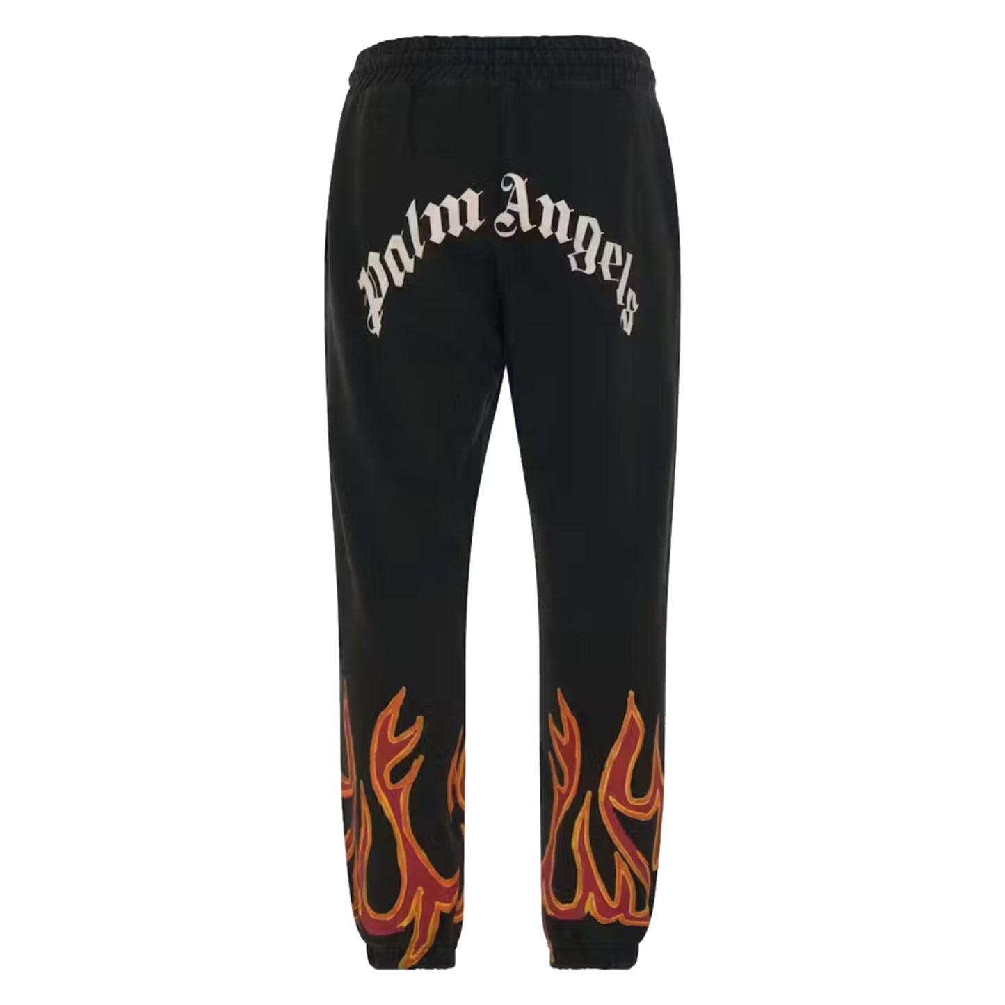 Palm Angels Gd Graffiti Flames Sweatpants Black/Red