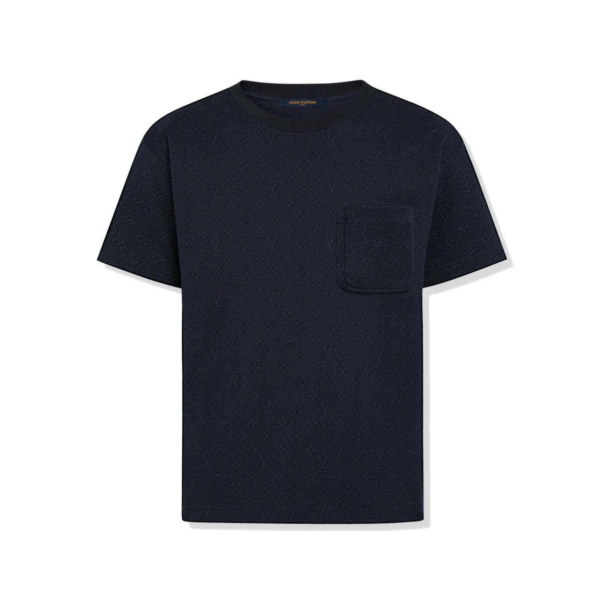 Louis Vuitton Signature 3D Pocket Monogram T-shirt Navy